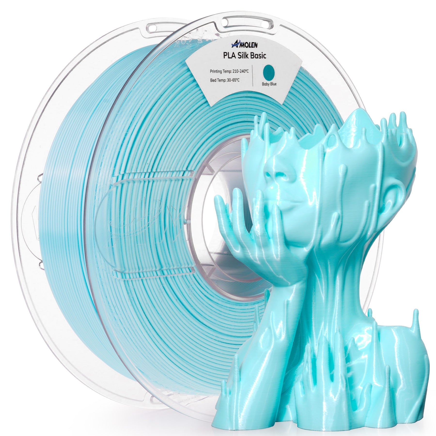 PLA Silk Basic 1.75mm, 1KG/2.2LB