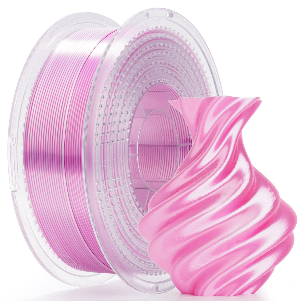 PLA Silk Dual Color Filament 1.75mm, 1KG/2.2LB