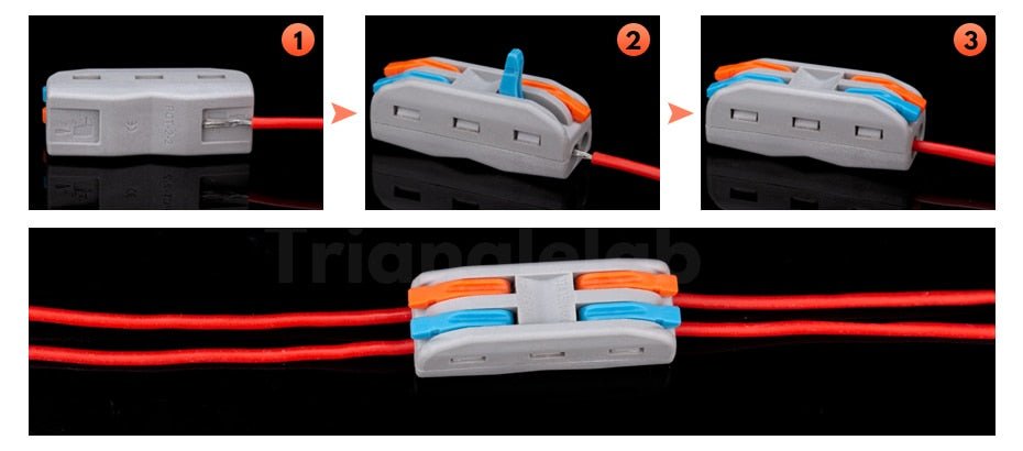5-5 Fast Wire Cable Connectors / Wago Connector