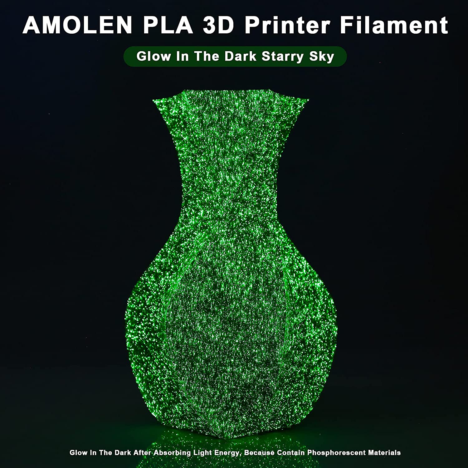 PLA Glow in the Dark Variety Pack (4x200g)