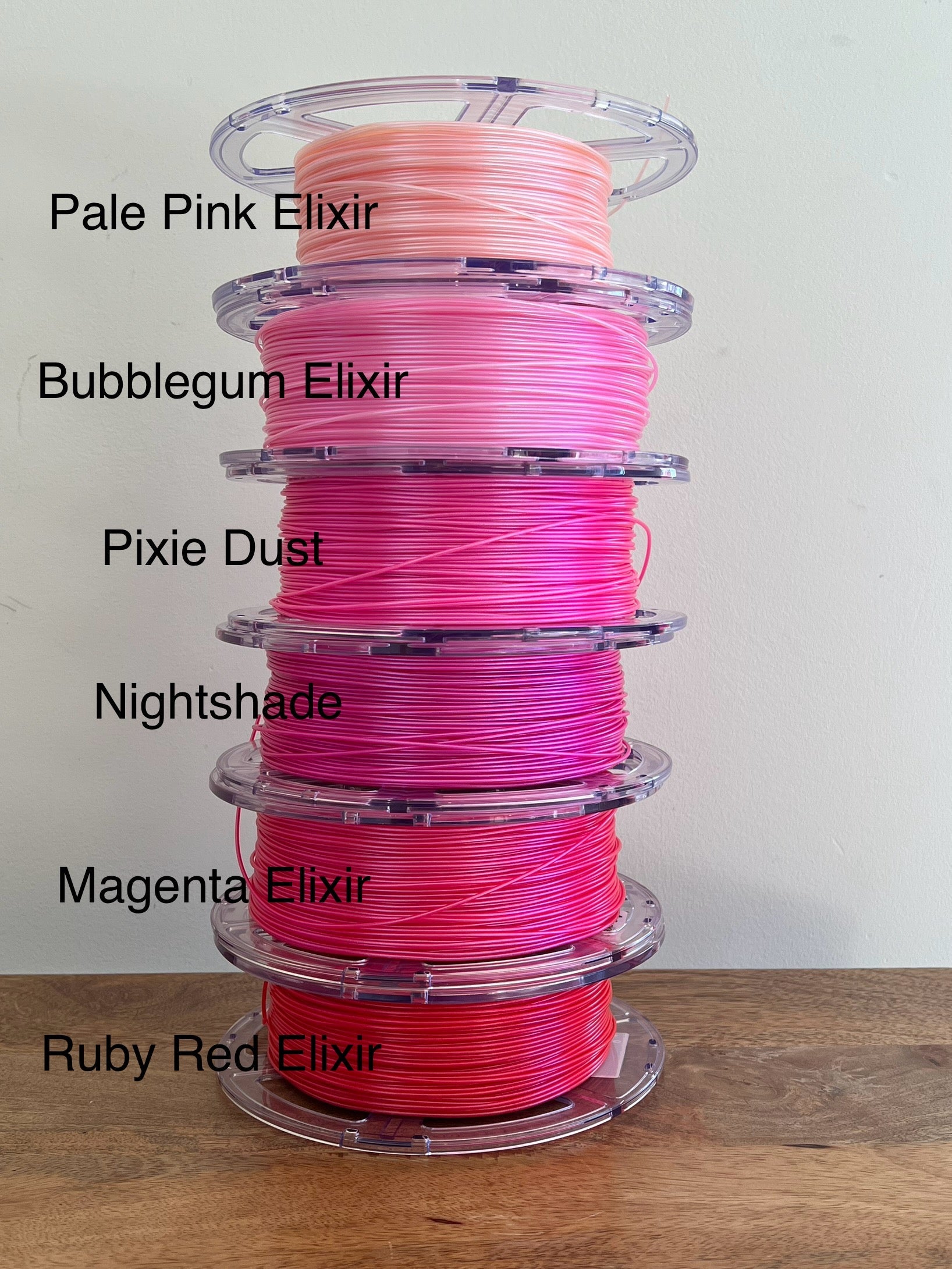 Magenta Elixir PLA Filament 1.75mm, 1kg