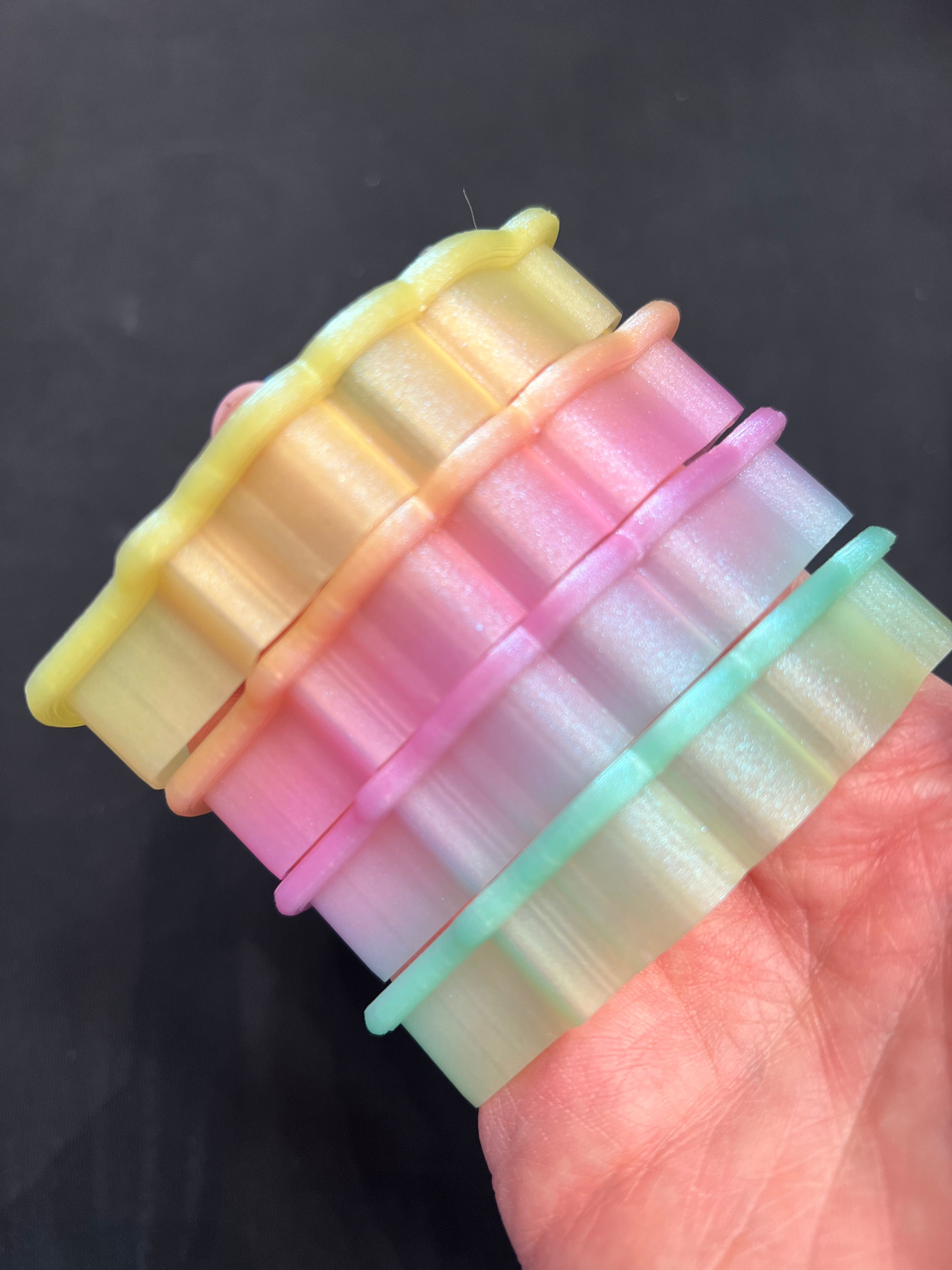 Pastel Rainbow Elixir PLA Filament 1.75mm, 1kg