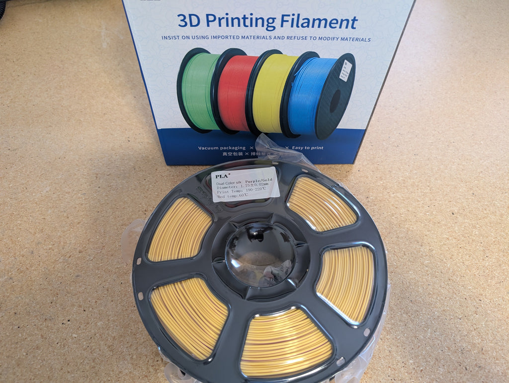 Central 3D Printing PLA+ Silk Filament - 1KG Premium Filament Bambu AMS Compatible