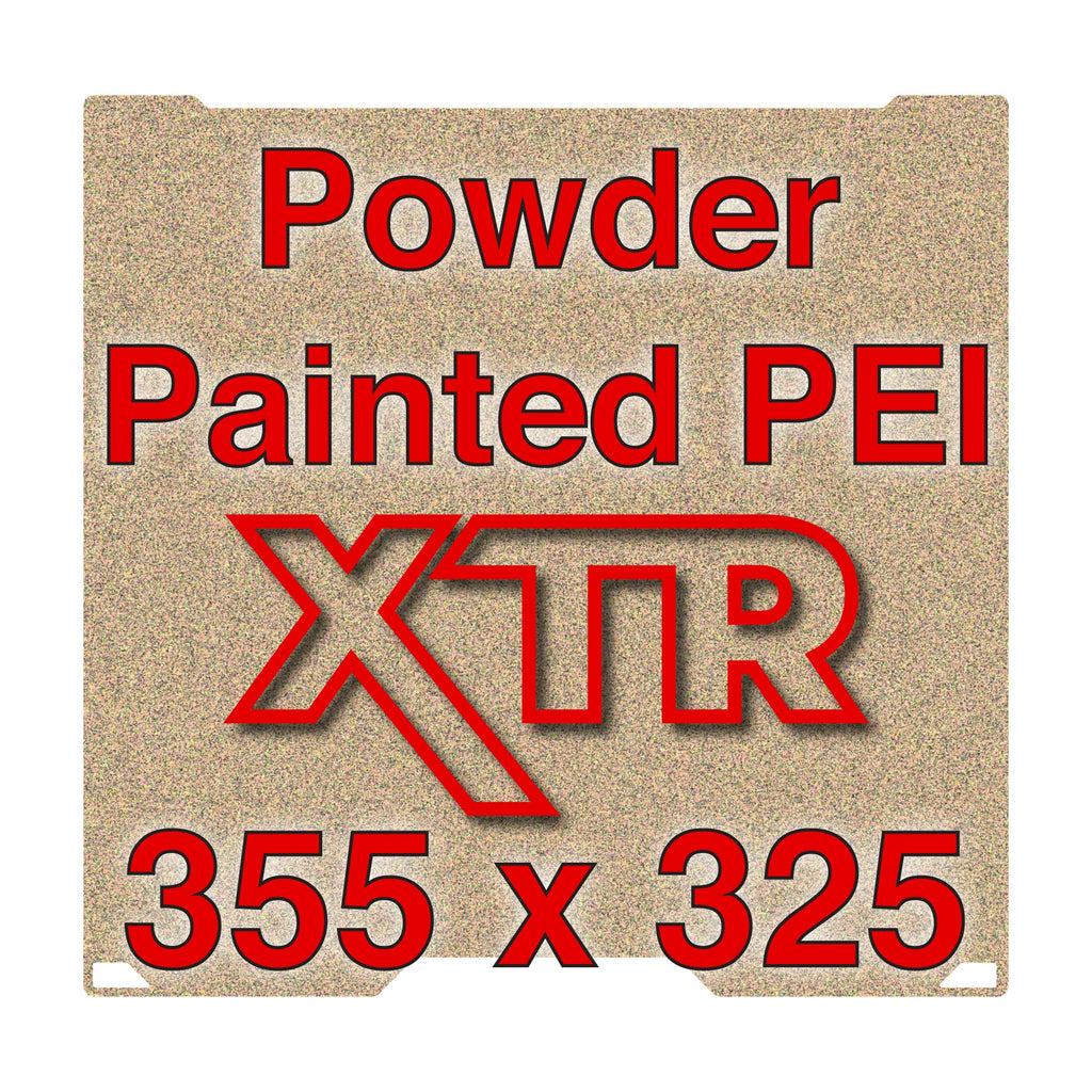 XTR Flexi Plate with Textured ULTEM PEI - Bambu Lab H2D & H2S - 355 x 325