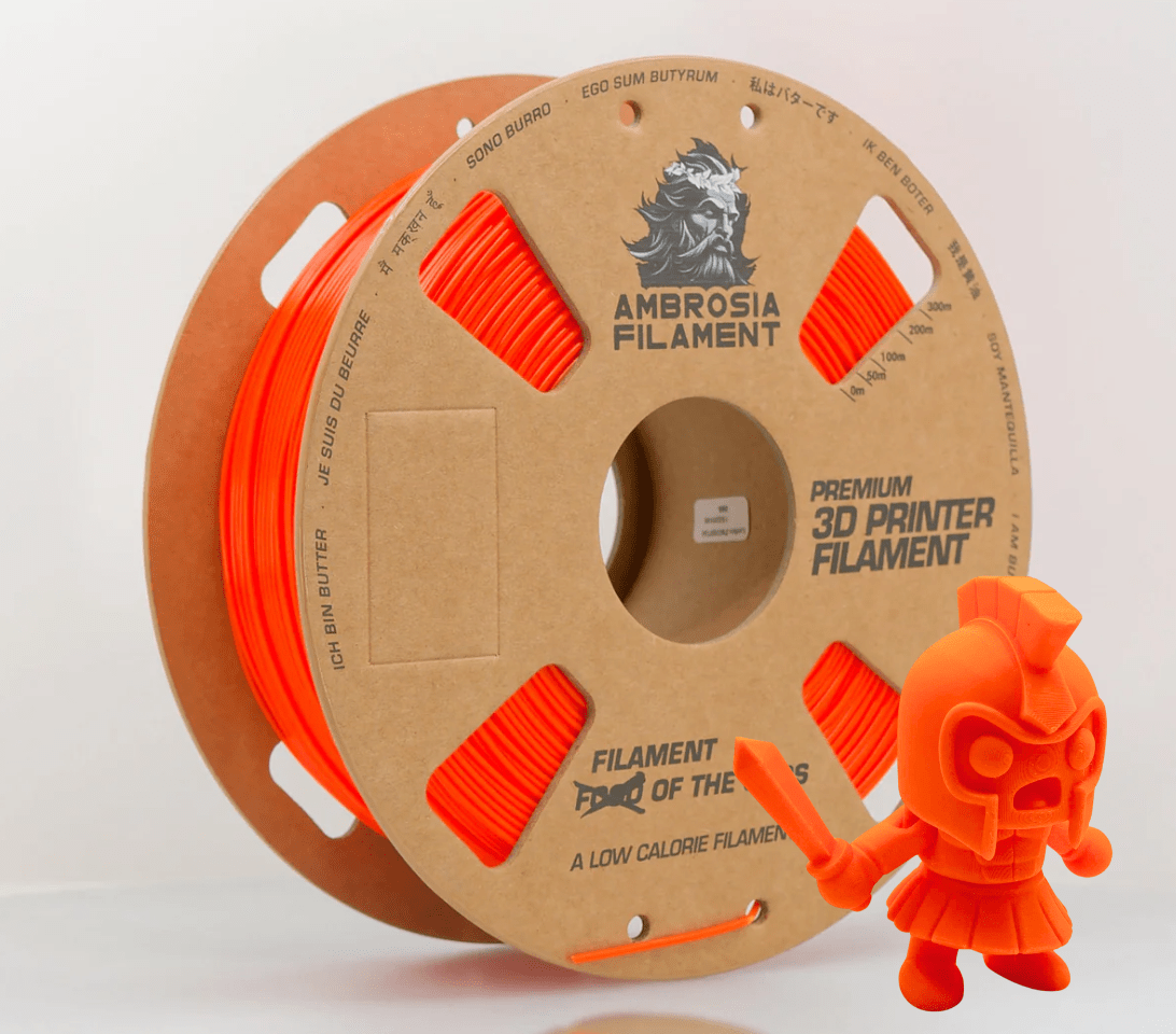 AMBROSIA ASA Filament of the Gods - 1KG Bambu AMS Friendly Cardboard Spools Premium 3D Printing Filament House ASA