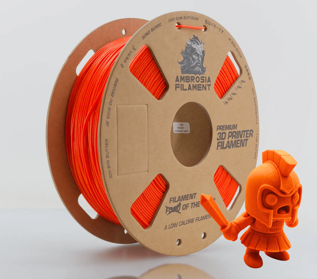 AMBROSIA ASA Galactic Filament of the Gods (Glitter / Sparkle) - 1KG Bambu AMS Friendly Cardboard Spools Premium 3D Printing Filament