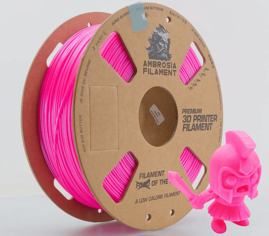 AMBROSIA Dolos Color Shifting ASA Filament of the Gods - 1KG Bambu AMS Friendly Cardboard Spools Premium 3D Printing Filament
