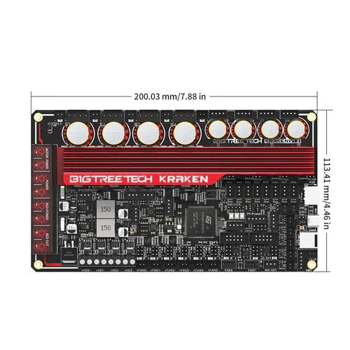BTT Kraken Ultra High Performance High Current 8-Axis / Stepper Controller Board / 3D Printer Control System