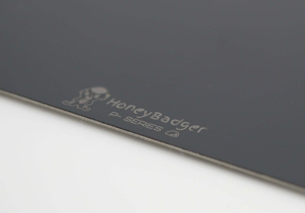HoneyBadger P-Series Smooth Black PEI Flex Plates Gen 2