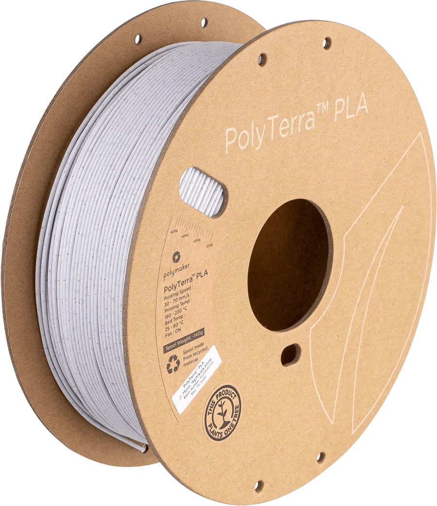 Panchroma" Marble Matte (Formerly PolyTerra) PLA 3D Printer Filament 1KG 1.75mm
