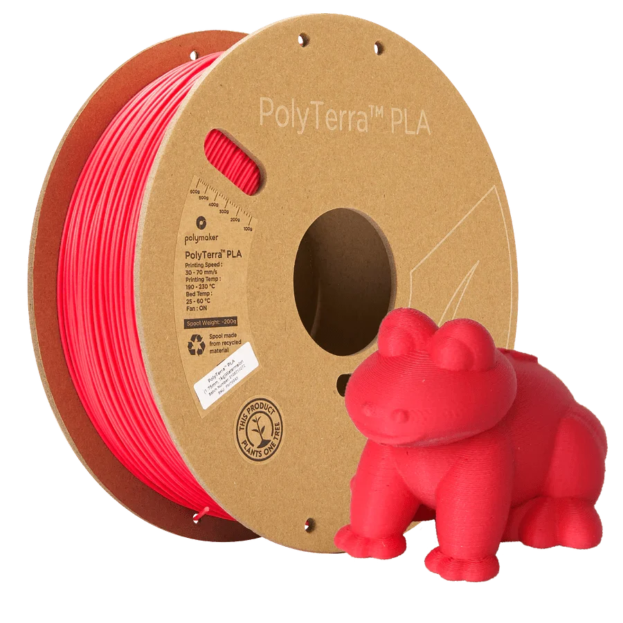 Panchroma" Matte (Formerly PolyTerra) PLA 3D Printer Filament 1KG 1.75mm