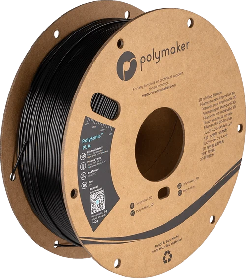 Polymaker PolySonic High Speed Printing PLA 3D Printer Filament 1KG 1.75mm